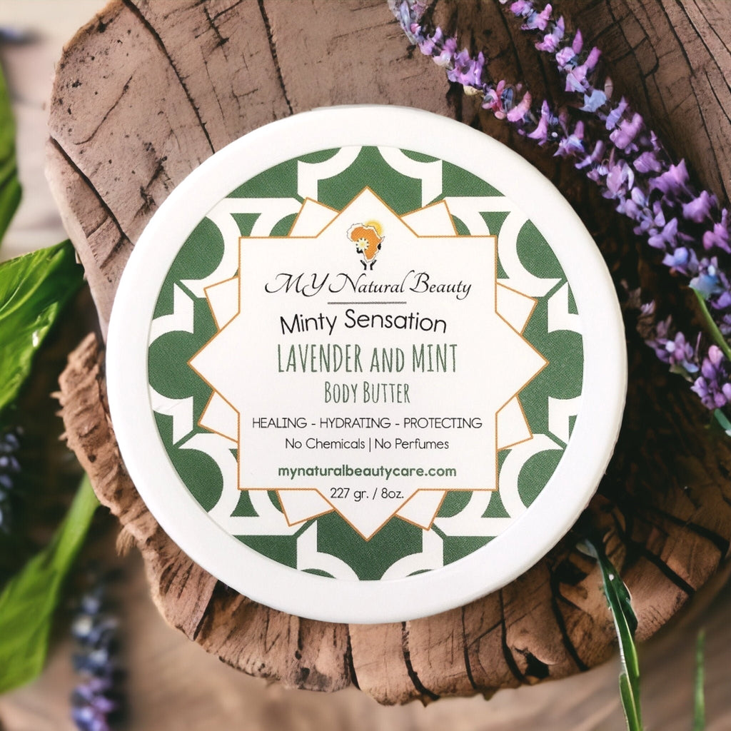 Lavender Mint Whipped Shea Butter - Nourishing Reformulation!