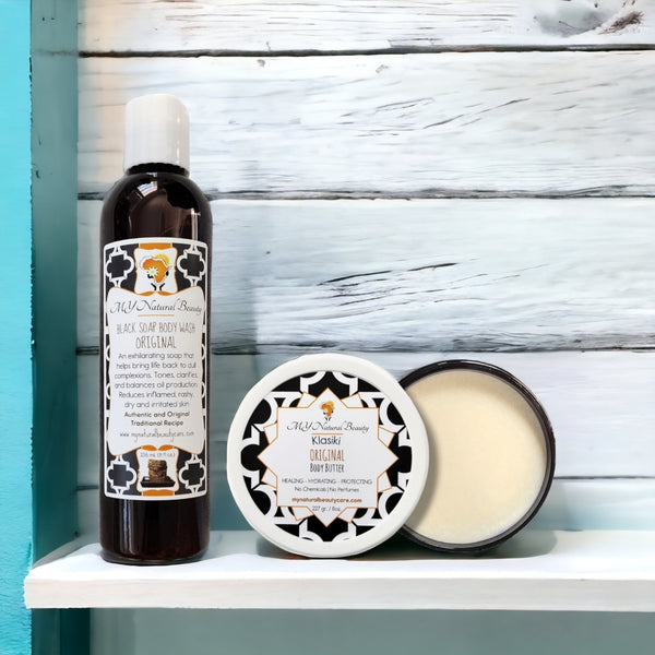 UNSCENTED ORIGINAL | Black Soap and Shea Butter Combo