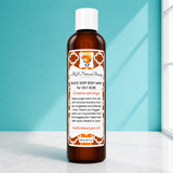 BLACK SOAP FACE AND BODY WASH | for OILY ACNE - 8 oz.