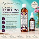 ALOPECIA HAIR LOSS COMBO | SHAMPOO and HAIR GROWTH OIL