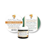 LAVENDER and MINT | Face Scrub, Paste Soap, Moisturizer