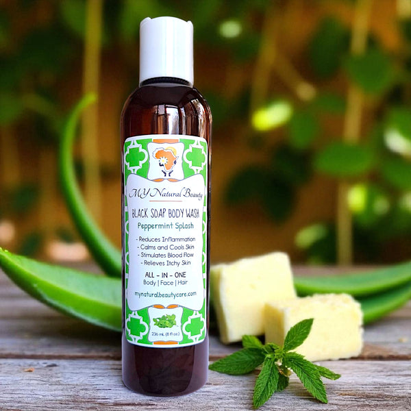 PEPPERMINT | Original (Liquid) Black Soap