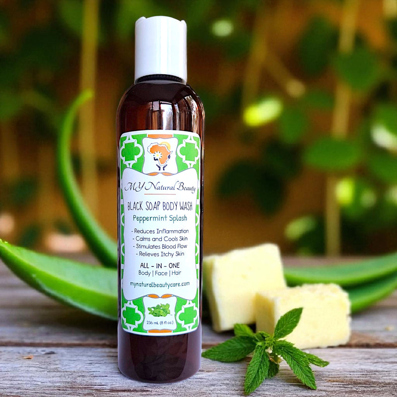 PEPPERMINT | Original (Liquid) Black Soap