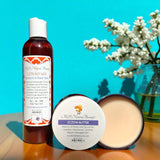 Cuidado CORPORAL para el eczema COMBO Elaborado con cúrcuma y semilla negra