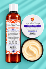 Eczema BODY Care COMBO Made with Turmeric and Black Seed