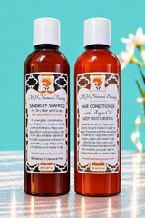 Natural Shampoo and Conditioner | for DRY Dandruff