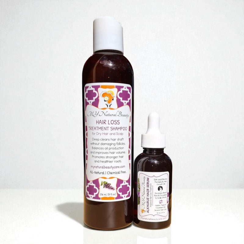 ALOPECIA HAIR LOSS COMBO | SHAMPOO and HAIR GROWTH OIL