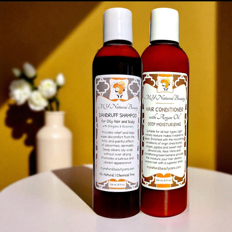 Natural Shampoo and Conditioner | for Oily Dandruff