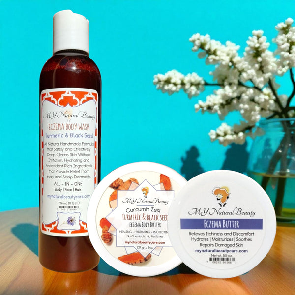 Eczema Kit | Turmeric Soap, Eczema Butter, Turmeric Butter