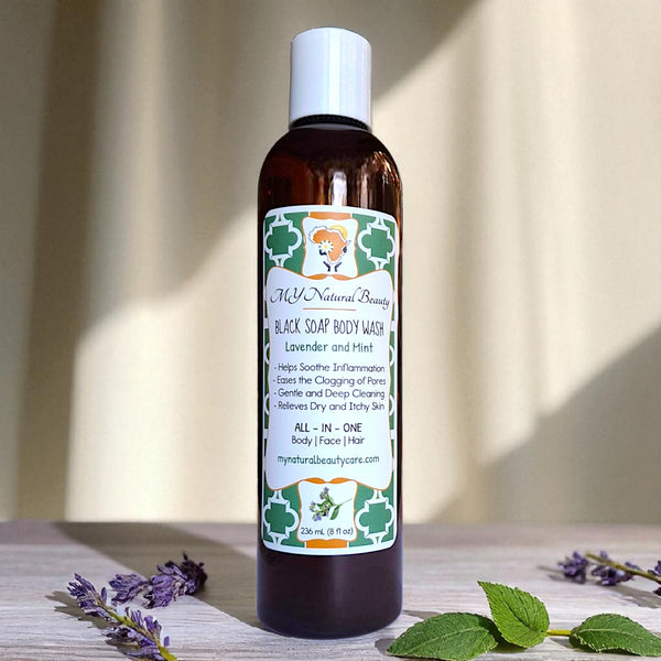 LAVANDA y MENTA | Jabón negro líquido original