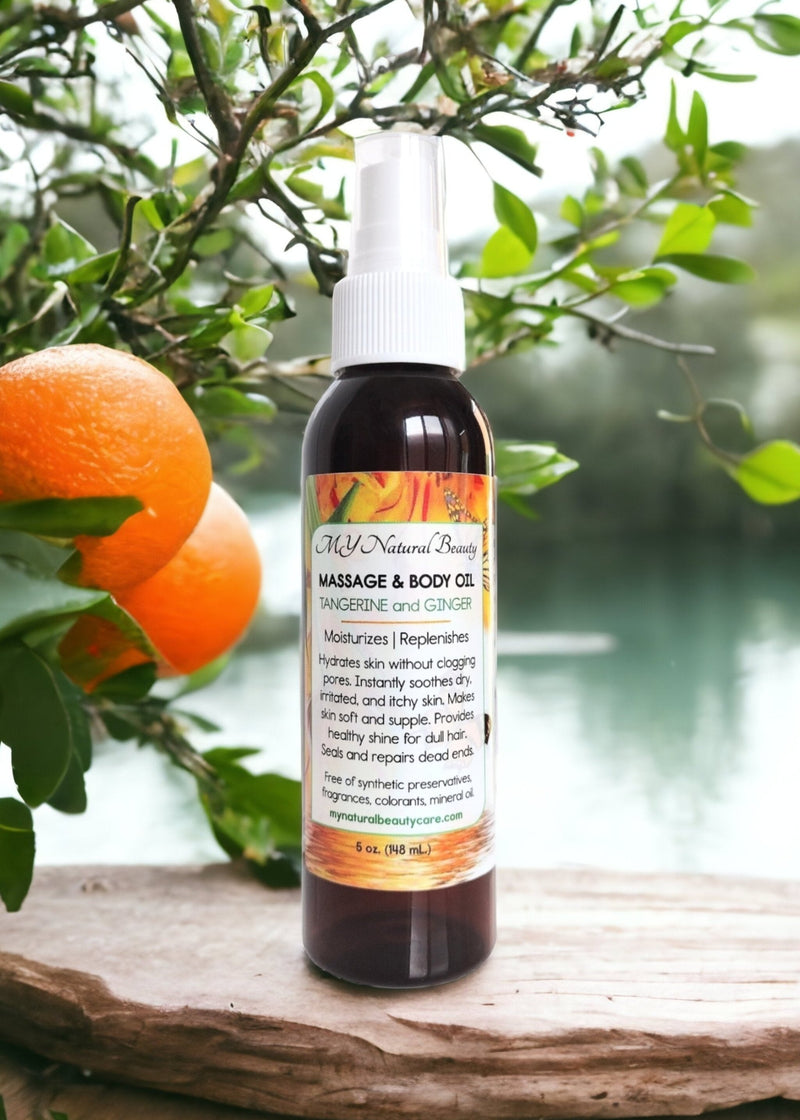Massage and Body Oil | TANGERINE and GINGER