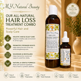 HAIR LOSS COMBO | SHAMPOO and HAIR GROWTH OIL