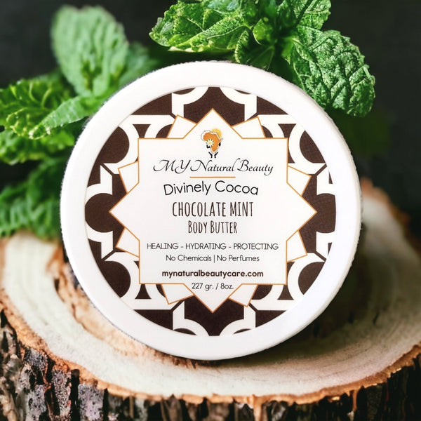 All Natural CHOCOLATE MINT Body Butter