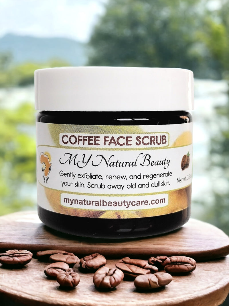 Coffee Face Scrub (Gentle Exfoliator)