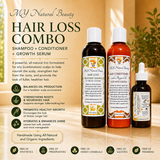 HAIR LOSS COMBO | SHAMPOO, CONDITIONER, GROWTH OIL