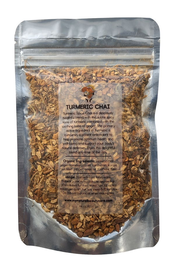 TURMERIC and GINGER CHAI - The primary active ingredient in Turmeric is curcumin, a potent antioxidant to help promote optimum health and well-being and support your body's natural defenses. Enjoy this delightful blend any time of the day. Miami, Ft Lauderdale, Palm Beach, South Florida, Online