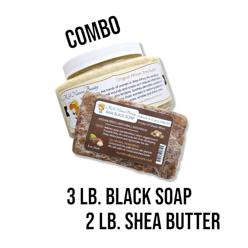 Black Soap | Shea Butter COMBO